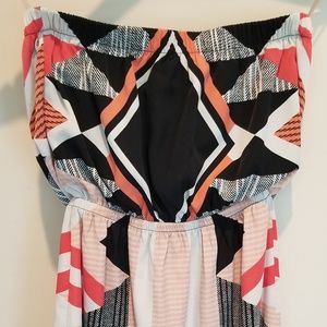 Express Strapless Dress